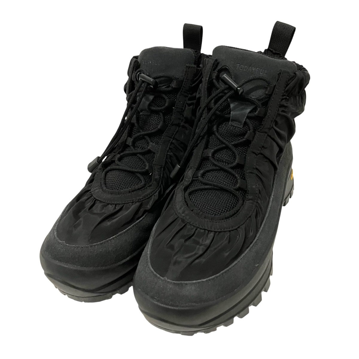 靴 TODAYFUL Vibramsole Drawstring Shoes 37 TODAYFUL(トゥデイフル) vibramsole drawstring sneakersハイカット