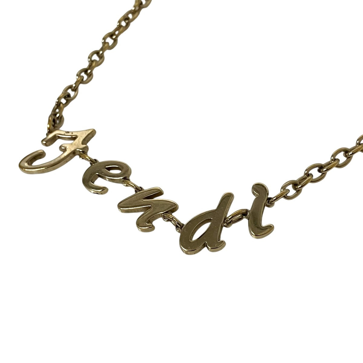 フェンディ ネックレス FENDI フェンディ ロゴモチーフネックレス