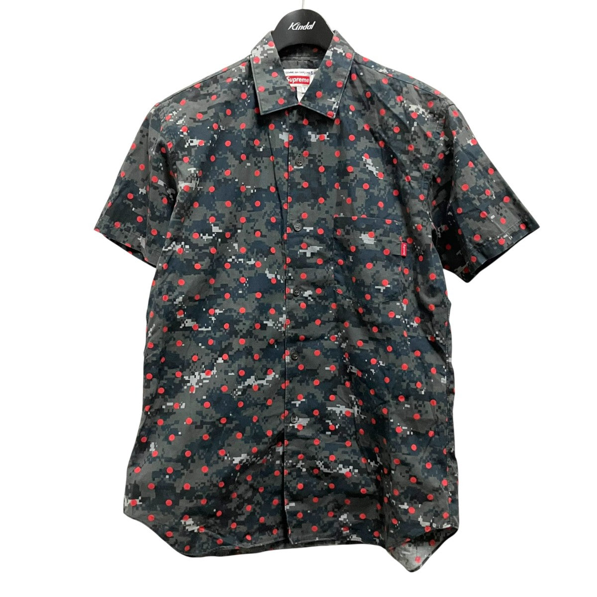 COMME des GARCONS SHIRT×Supreme Loop Collar S/S Shirts半袖シャツS2SS13 古着・中古-1枚目のアイテム画像