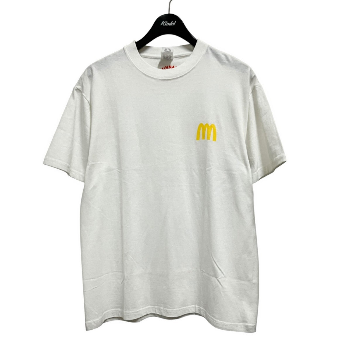 FRUIT OF THE LOOM×MIN-NANO 半袖Tシャツ ホワイト サイズ M｜【公式