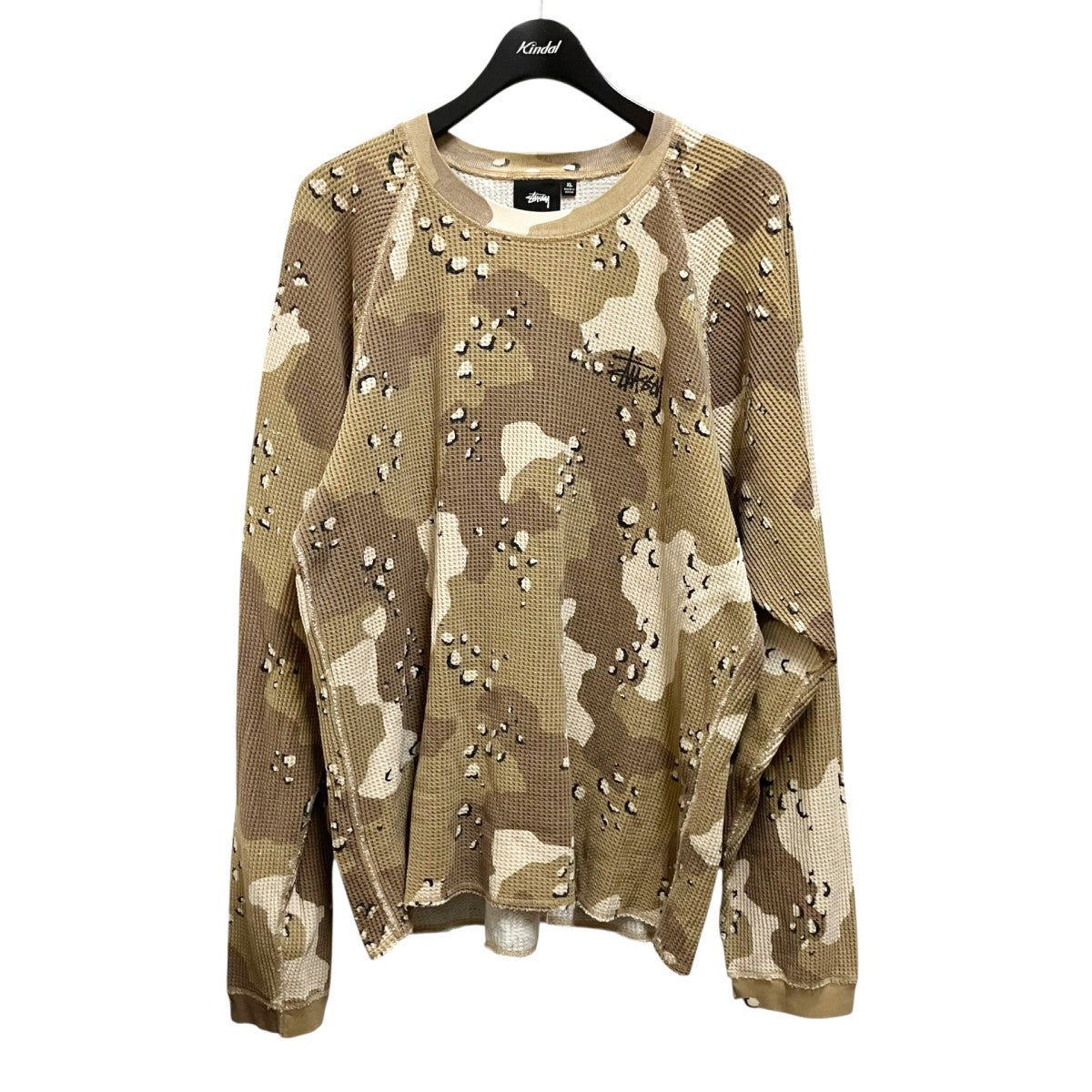 stussy(ステューシー) カモフラ柄カットソー1140356 1140356 ベージュ
