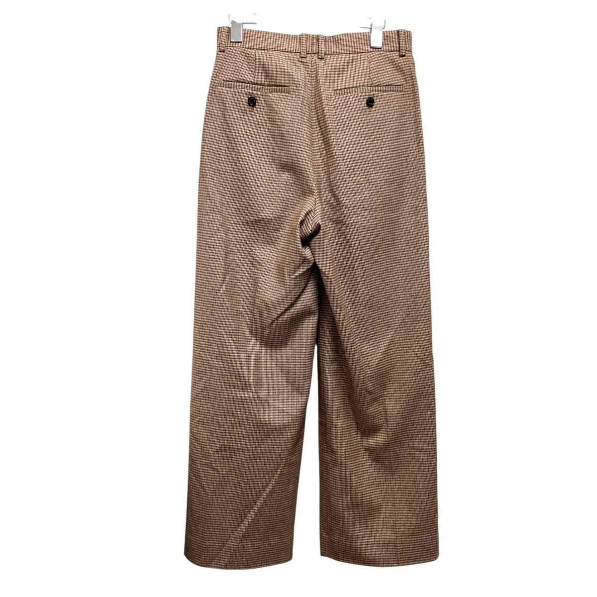 Aquascutum チェックパンツ5023440012 75 古着・中古-2枚目のアイテム画像