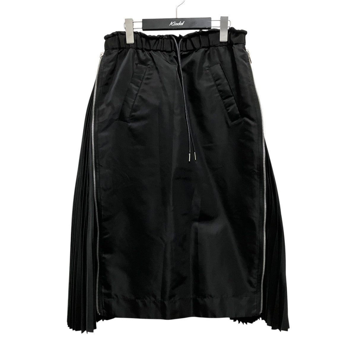 sacai MA-1 スカート　SCW-003 sacai(サカイ) サイドジップスカートSCW 003 SCW 003 ブラック サイズ