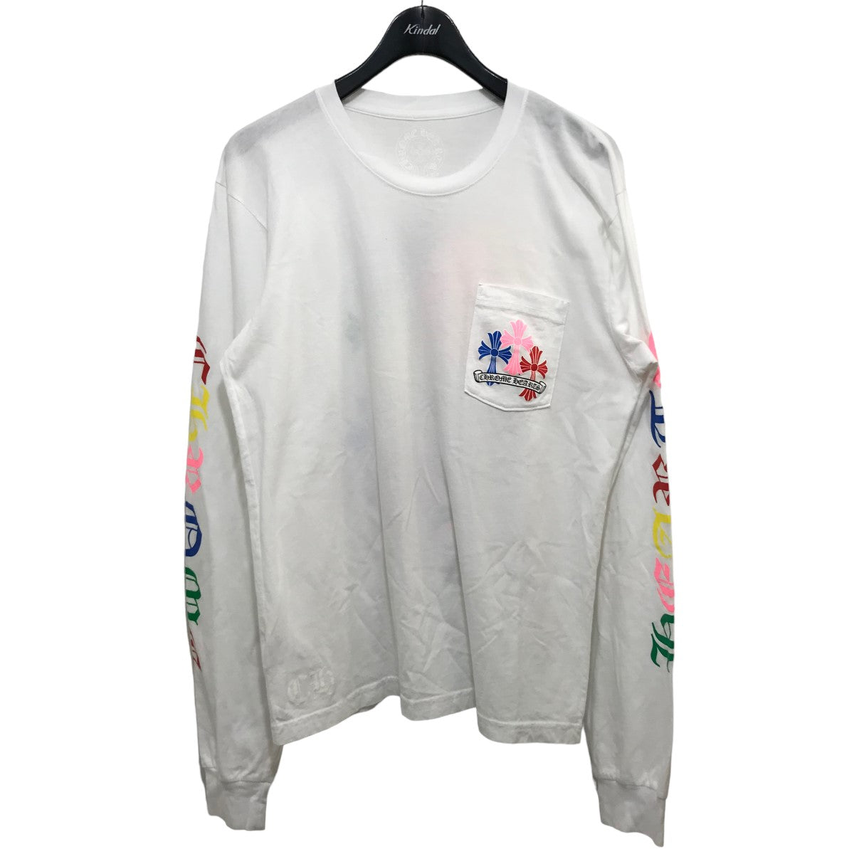 32,400円CHROME HEARTS L/S Tee 長袖Tシャツ ロンT ホワイト