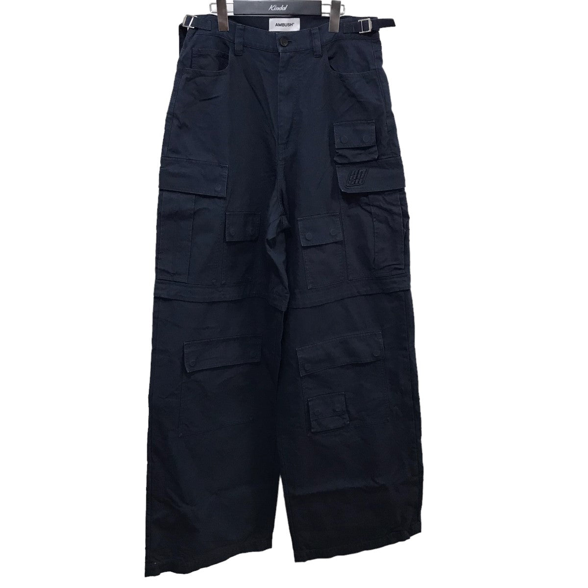 AMBUSH(アンブッシュ) 「WIDE CARGO PANTS」ワイドカーゴパンツ BMCF06S23FAB001 ブルー サイズ  14｜【公式】カインドオルオンライン ブランド古着・中古通販【kindal】