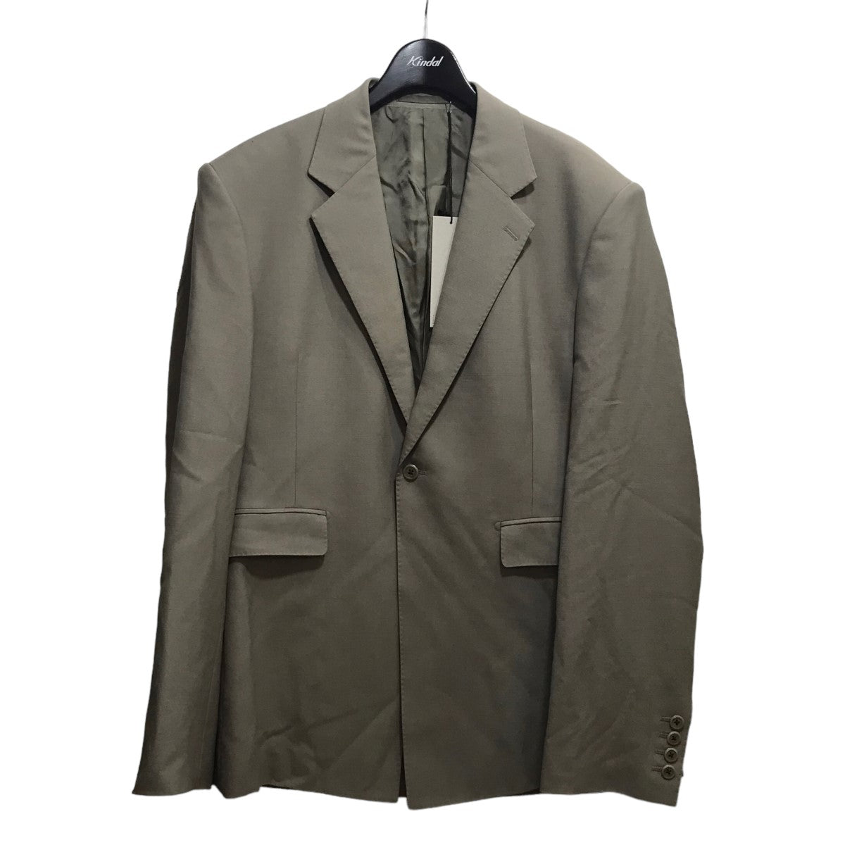 LAD MUSICIAN(ラッドミュージシャン) 22SS「WOOL GABARDINE BIG SHAPE JACKET」 2122-307  グレーベージュ サイズ 13｜【公式】カインドオルオンライン ブランド古着・中古通販【kindal】