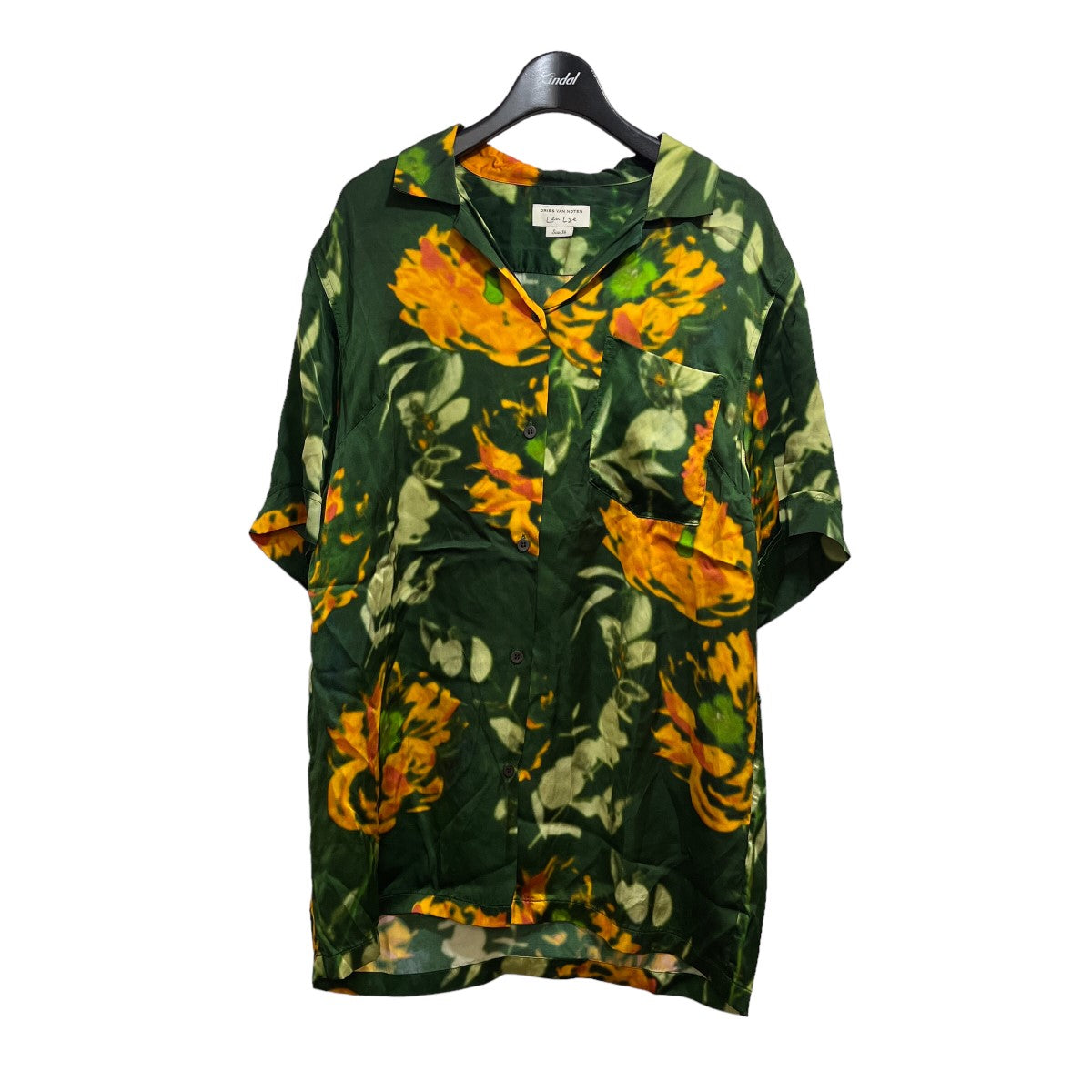 DRIES VAN NOTEN×Len Lye 21SSショートスリーブシャツ グリーン サイズ 36｜【公式】カインドオルオンライン  ブランド古着・中古通販【kindal】