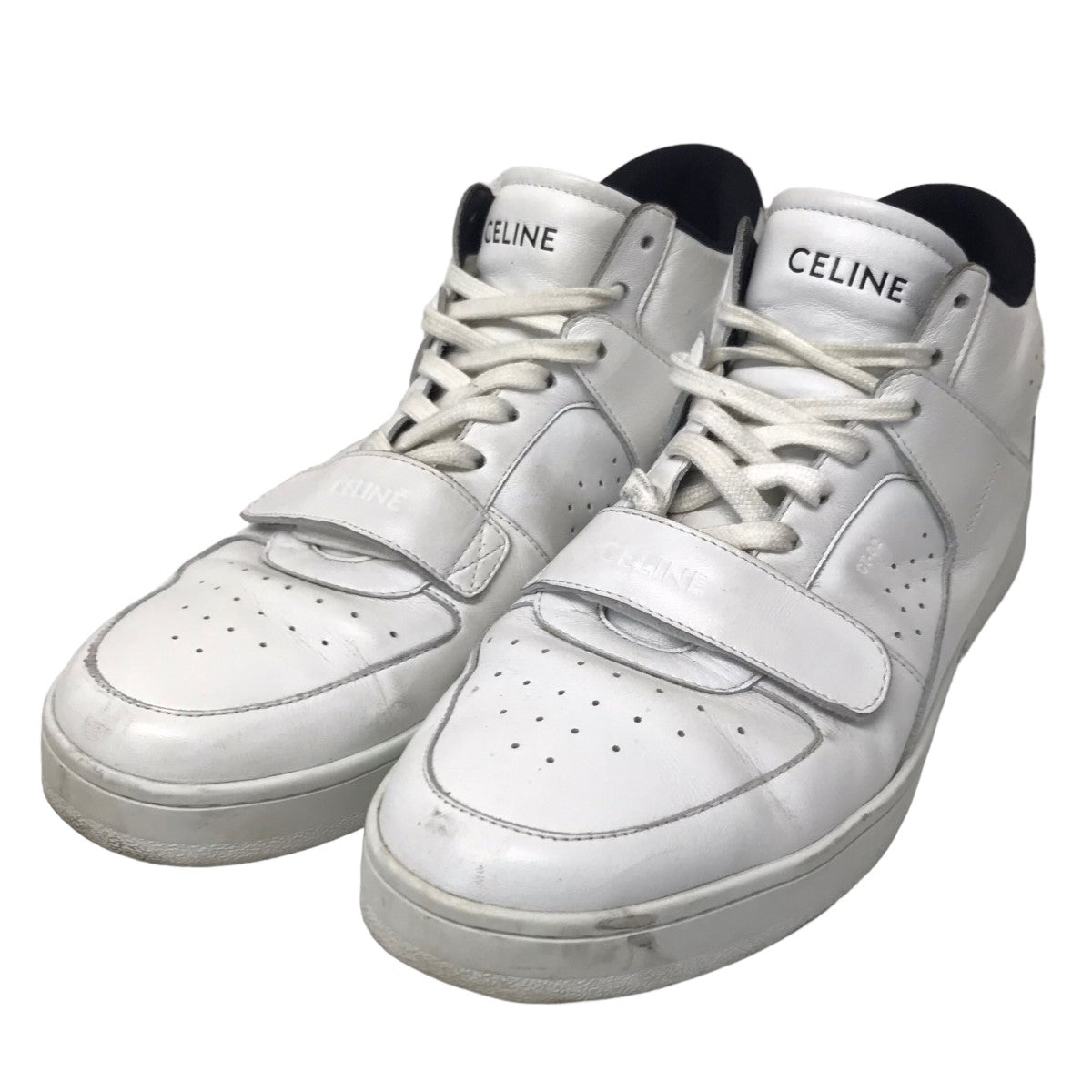 CELINE(セリーヌ) 「CT-02」ベルクロストラッフ゜付きミドルスニーカー 