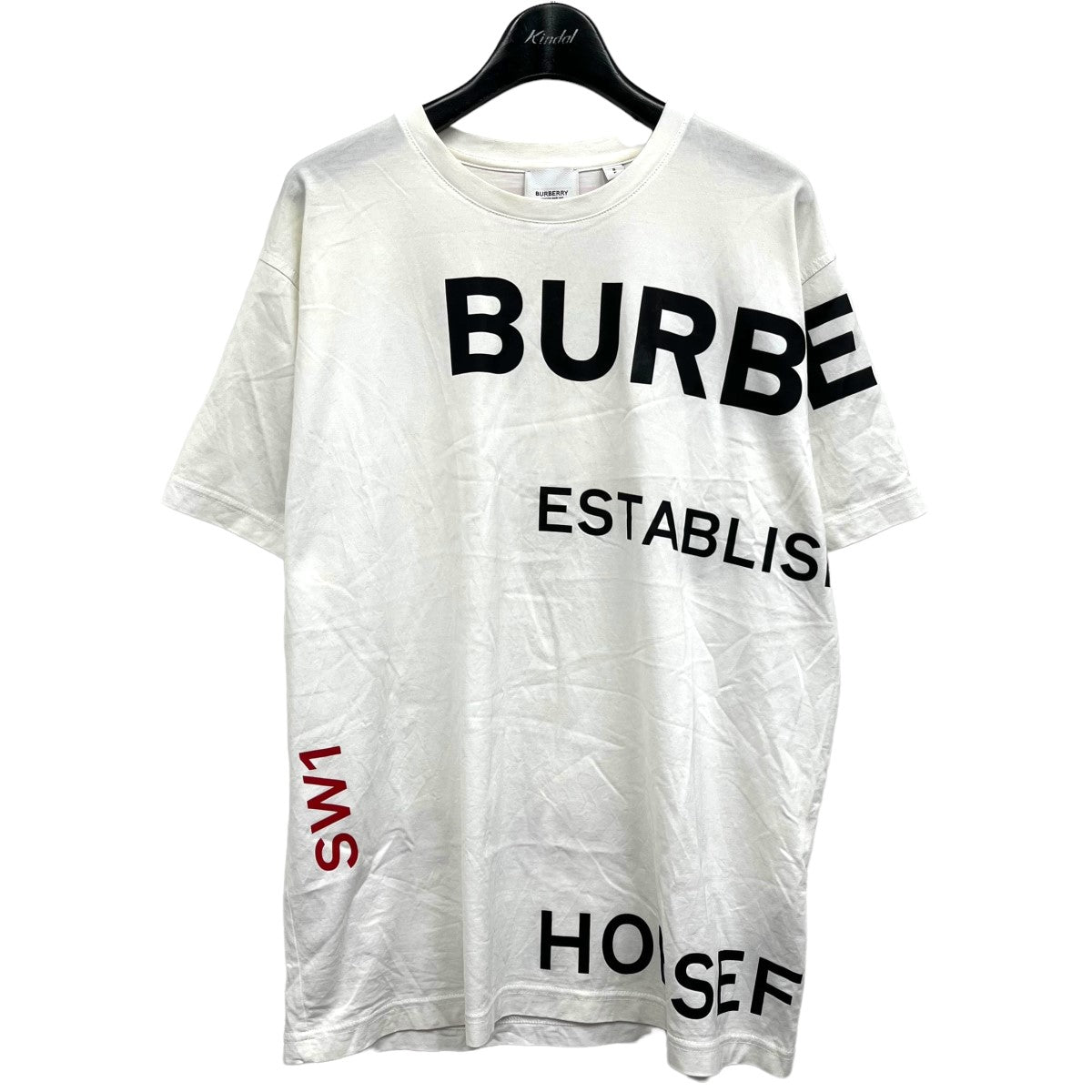 BURBERRY(バーバリー) ホースフェリーTシャツ 8017103 ホワイト サイズ 