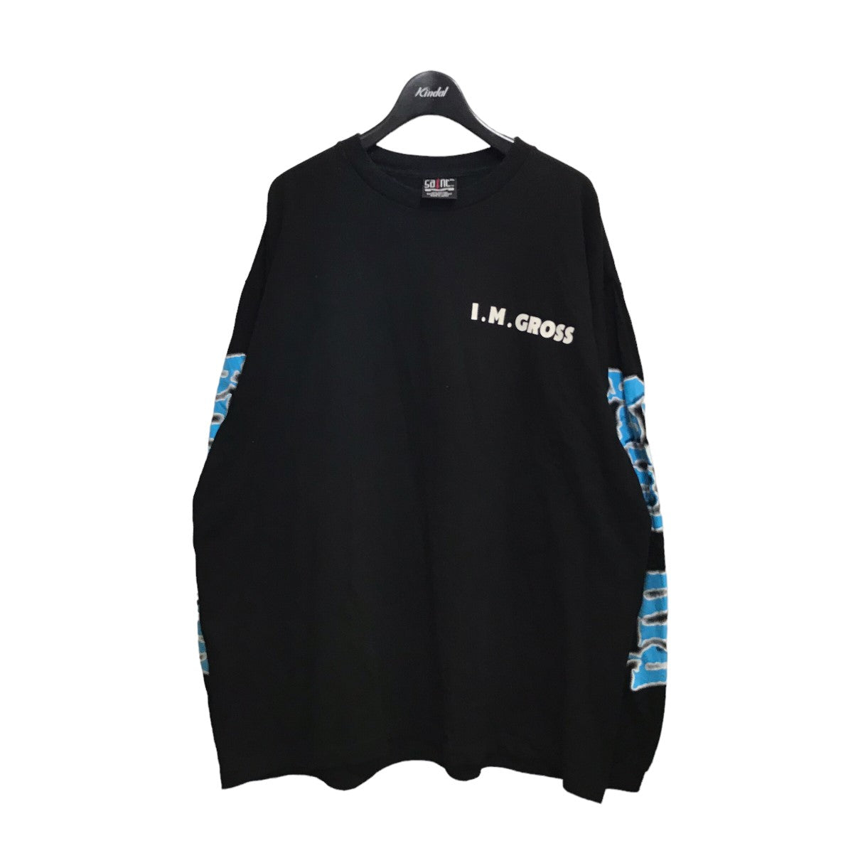 SAINT MICHAEL(セントマイケル) 23SS「 The Kid Laroi L／S T-shirt 」ロングTスリーブシャツ  SM-A23-0000-C35 ブラック サイズ 13｜【公式】カインドオルオンライン ブランド古着・中古通販【kindal】