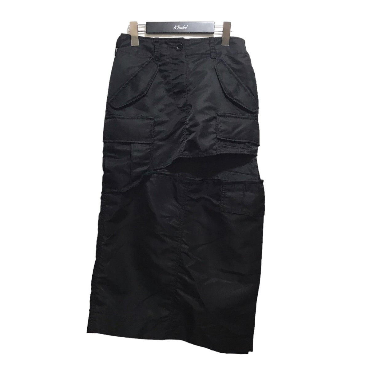 sacai(サカイ) ｢Nylon Twill Skirt｣ナイロンツイルミックス 22-06064 22-06064 ブラック サイズ  14｜【公式】カインドオルオンライン ブランド古着・中古通販【kindal】