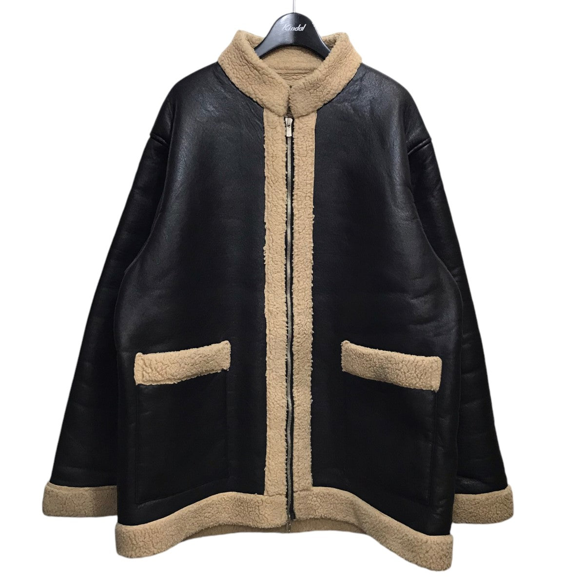 needles(ニードルス) Zipped Tibetan JacketフェイクレザーボアジャケットFK064 FK064 サイズ  M｜【公式】カインドオルオンライン ブランド古着・中古通販【kindal】