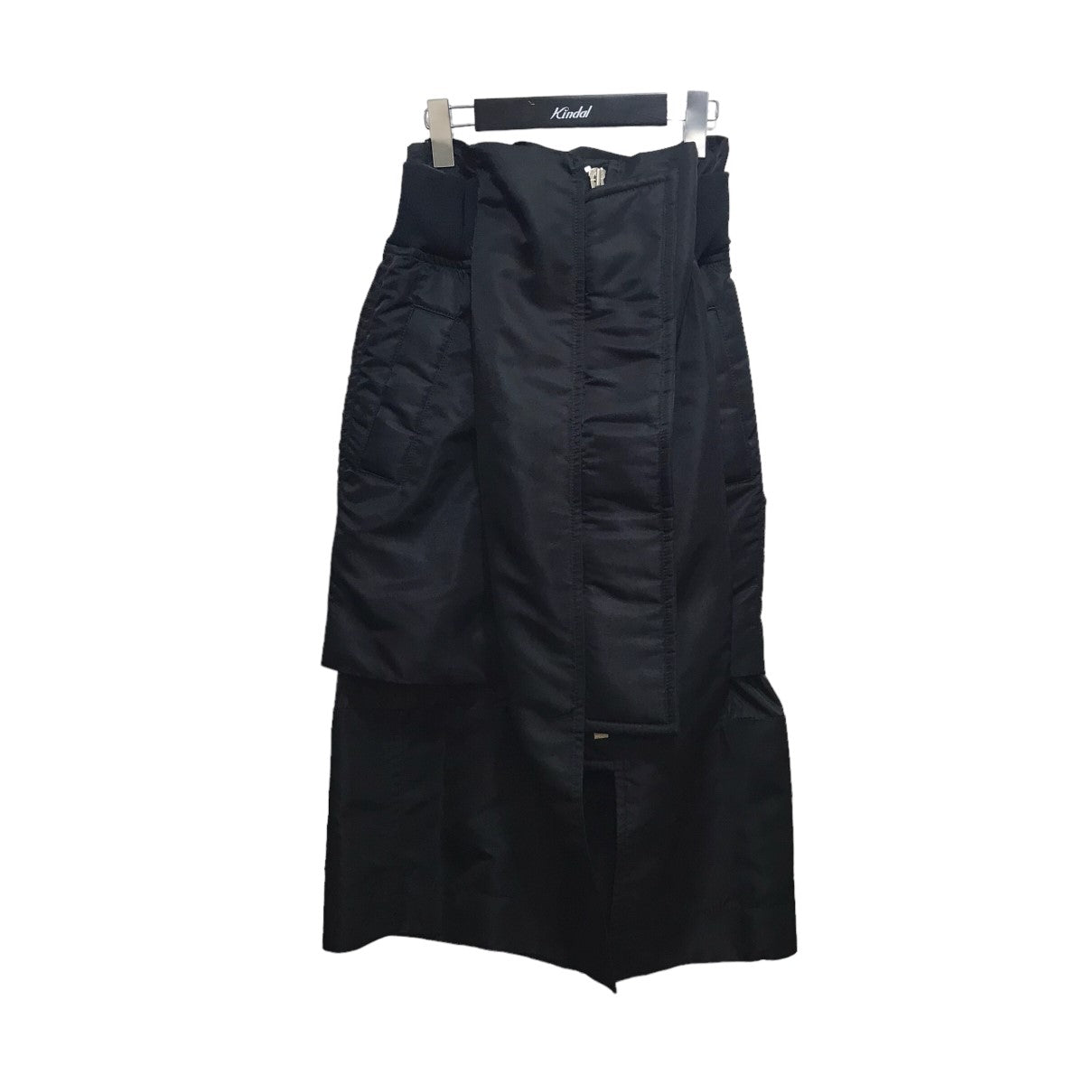 sacai(サカイ) ｢Nylon Twill Mix Skirt｣ロングスカート 22-06195 22-06195 ブラック サイズ  14｜【公式】カインドオルオンライン ブランド古着・中古通販【kindal】