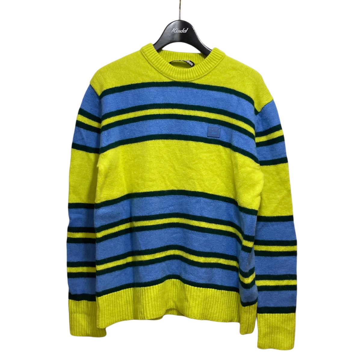 ACNE STUDIOS(アクネストゥディオズ) ボーダーニットFA-UX-KNIT000024 FA-UX-KNIT000024 イエロー サイズ  XXS｜【公式】カインドオルオンライン ブランド古着・中古通販【kindal】