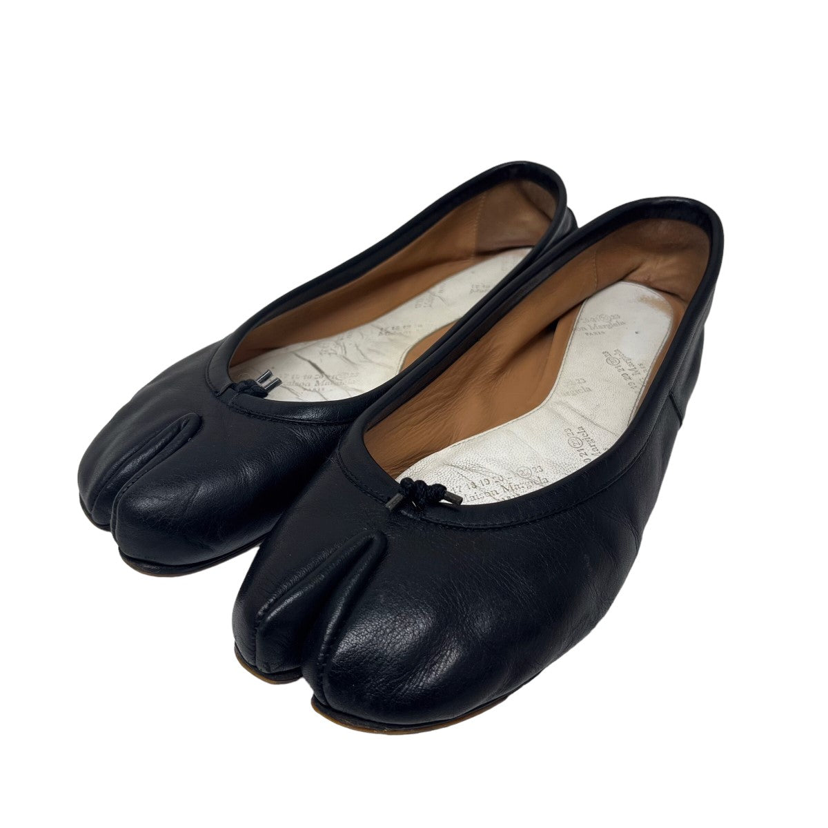 Maison Margiela(メゾンマルジェラ) 足袋バレエシューズ ブラック サイズ 24｜【公式】カインドオルオンライン  ブランド古着・中古通販【kindal】