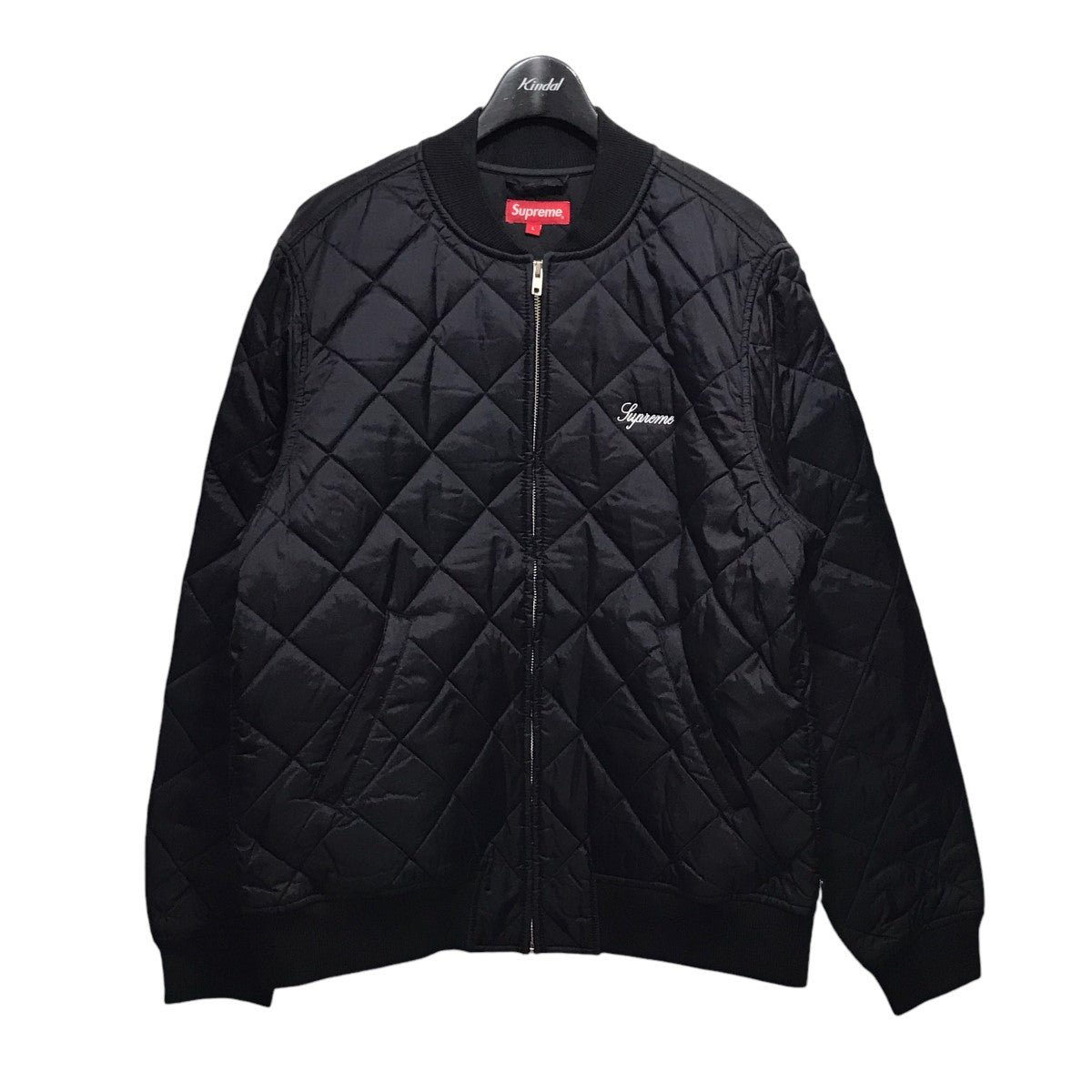 Supreme(シュプリーム) 16SSSequin Patch Quilted Bomberキルティングボンバージャケット ブラック サイズ  L｜【公式】カインドオルオンライン ブランド古着・中古通販【kindal】