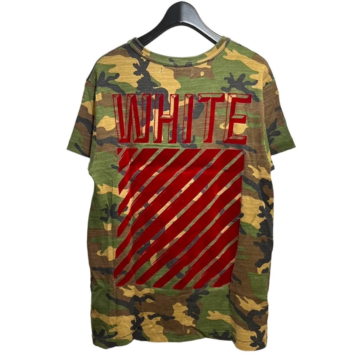 OFFWHITE(オフホワイト) CAMOUFLAGE TeeカモフラデザインＴシャツ ...