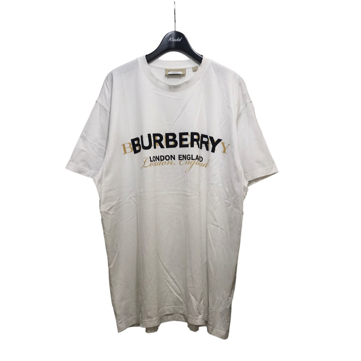 BURBERRY(バーバリー) ロゴプリントTシャツ8010538 8010538 ホワイト サイズ L｜【公式】カインドオルオンライン  ブランド古着・中古通販【kindal】