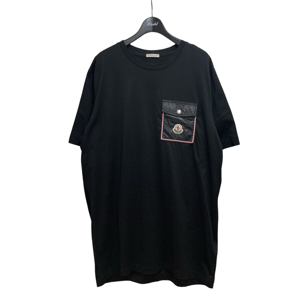 MONCLER(モンクレール) 胸ポケットTシャツ ブラック サイズ L｜【公式】カインドオルオンライン ブランド古着・中古通販【kindal】