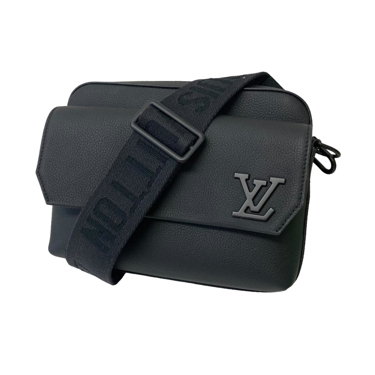 LOUIS VUITTON(ルイヴィトン) LVアエログラム ファストライン メッセンジャーM22482 M22482 ブラック サイズ  16｜【公式】カインドオルオンライン ブランド古着・中古通販【kindal】