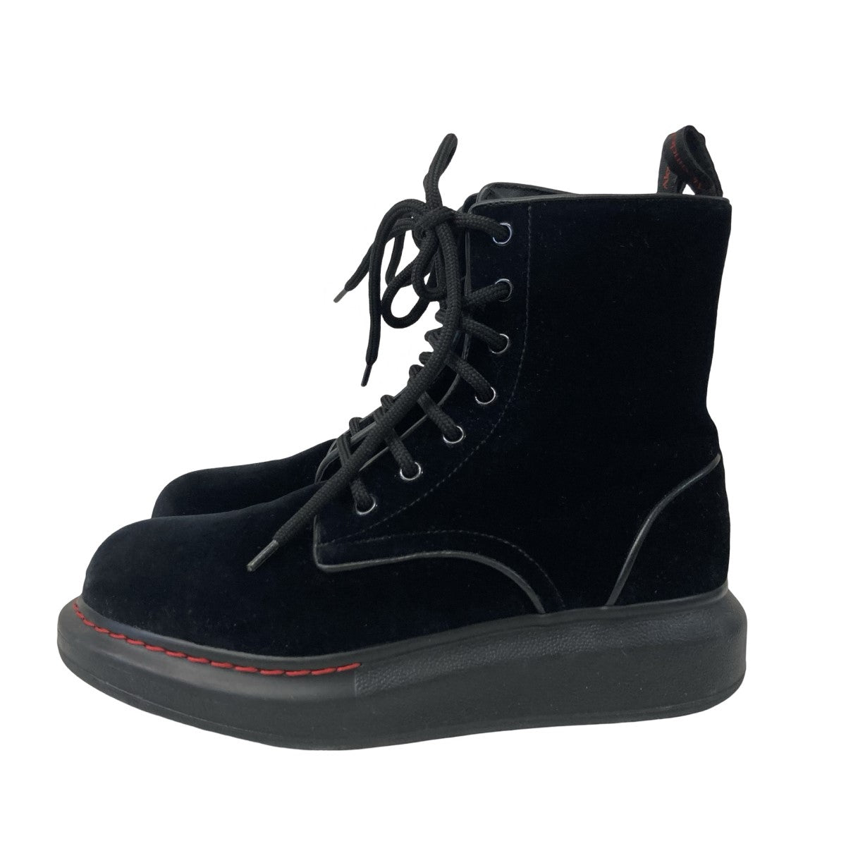 Hybrid Lace Up Boot Velvetスウェードブーツ586395