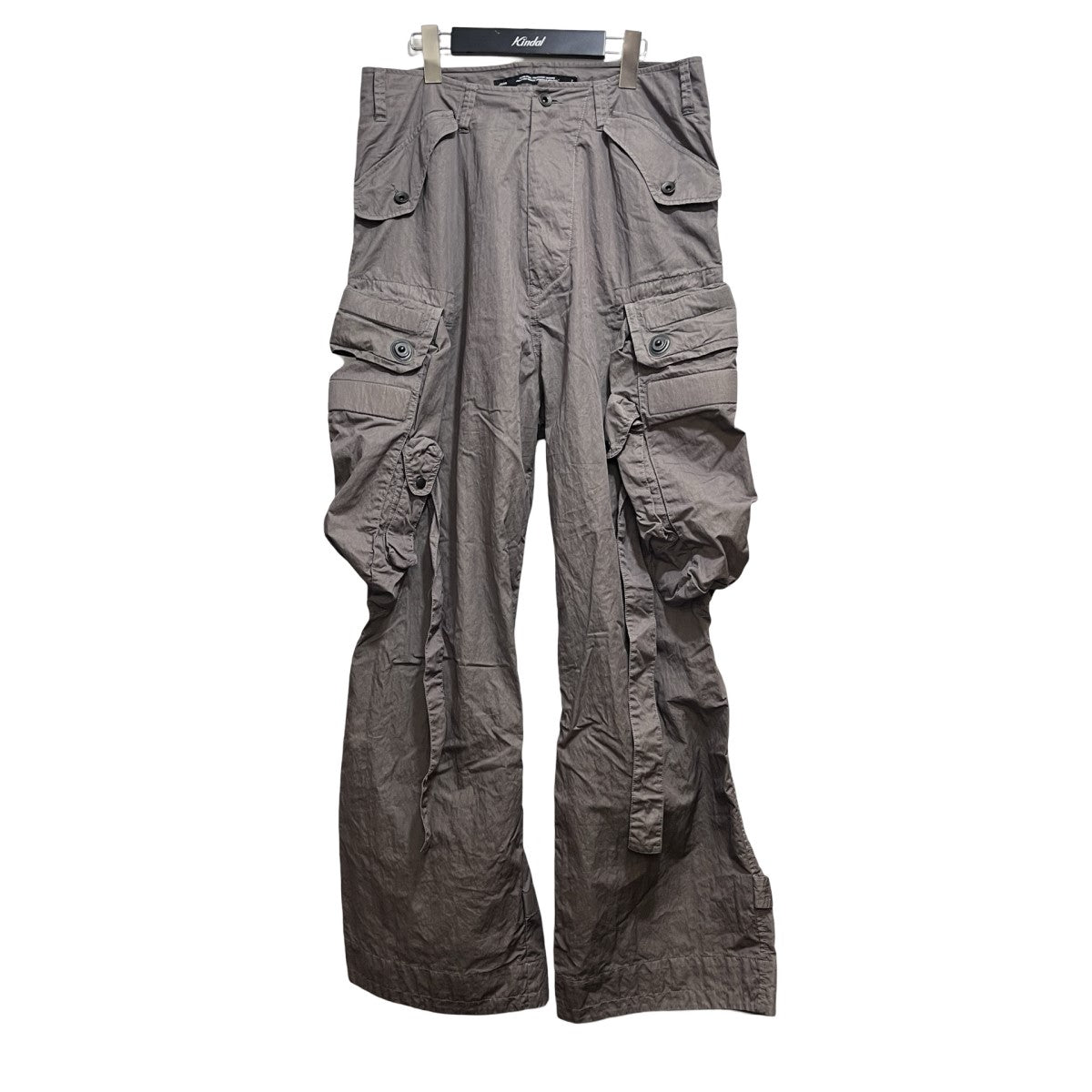 JULIUS PERMANENT(ユリウスパーマネント) Gas Mask Wide Pantsパンツ859PAM1 859PAM1 グレー サイズ  2｜【公式】カインドオルオンライン ブランド古着・中古通販【kindal】