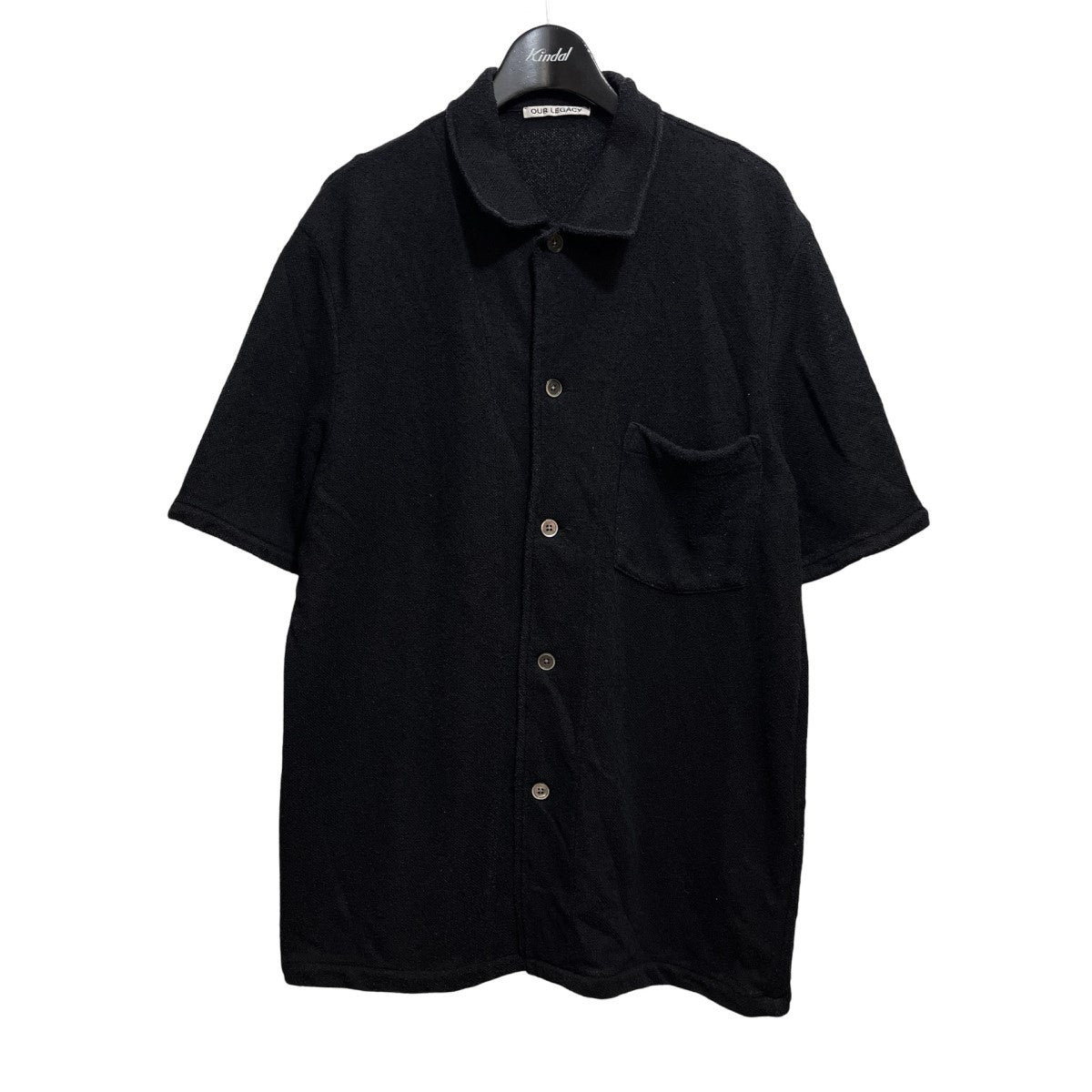 OUR LEGACY(アワーレガシー) BOX SHIRT SHORTSLEEVEショートスリーブシャツM2202BB M2202BB ブラック  サイズ 46｜【公式】カインドオルオンライン ブランド古着・中古通販【kindal】