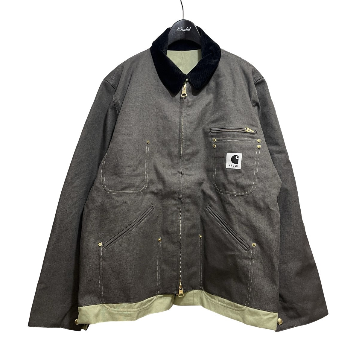 sacai(サカイ) 24SSCarhartt WIP Reversible Jacketリバーシブルジャケット24-03391M 24-03391M  ベージュ サイズ 1｜【公式】カインドオルオンライン ブランド古着・中古通販【kindal】