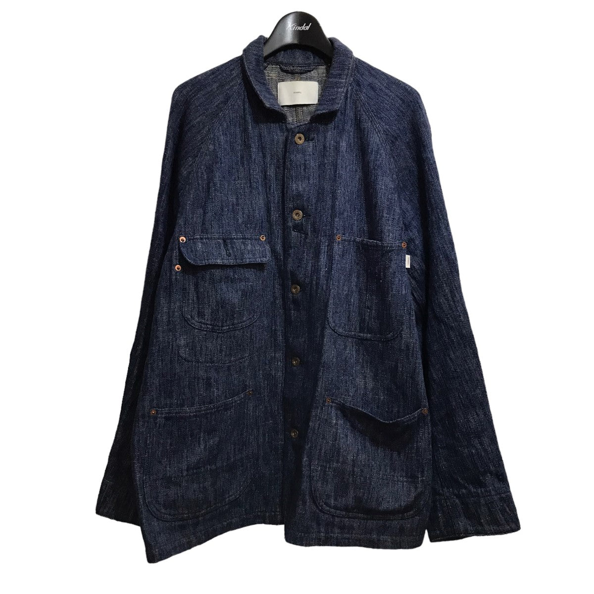 SUGARHILL(シュガーヒル) SLUB DENIM COVERALL デニムカバーオール 23SSJK08 インディゴ サイズ  3｜【公式】カインドオルオンライン ブランド古着・中古通販【kindal】