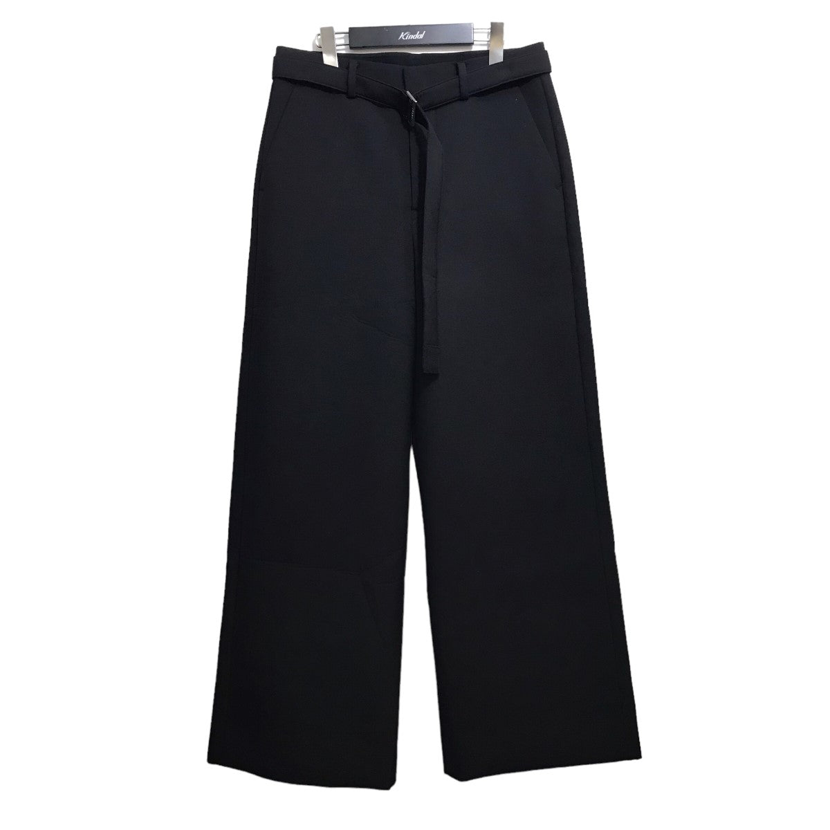 SACAi(サカイ) 24SS Suiting Bonding Pants ベルテッドボンディングパンツ 24-03272M ブラック サイズ  1｜【公式】カインドオルオンライン ブランド古着・中古通販【kindal】