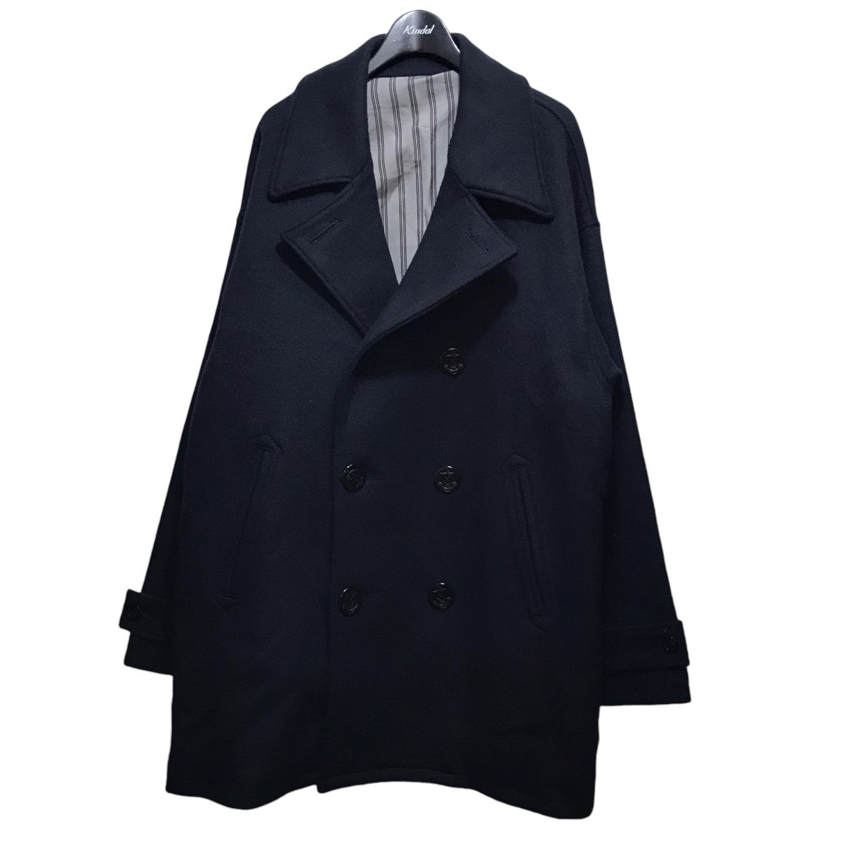 uniform experiment(ユニフォームエクスペリメント) 22AWOVERSIZED PEA COATPコート ネイビー サイズ  2｜【公式】カインドオルオンライン ブランド古着・中古通販【kindal】