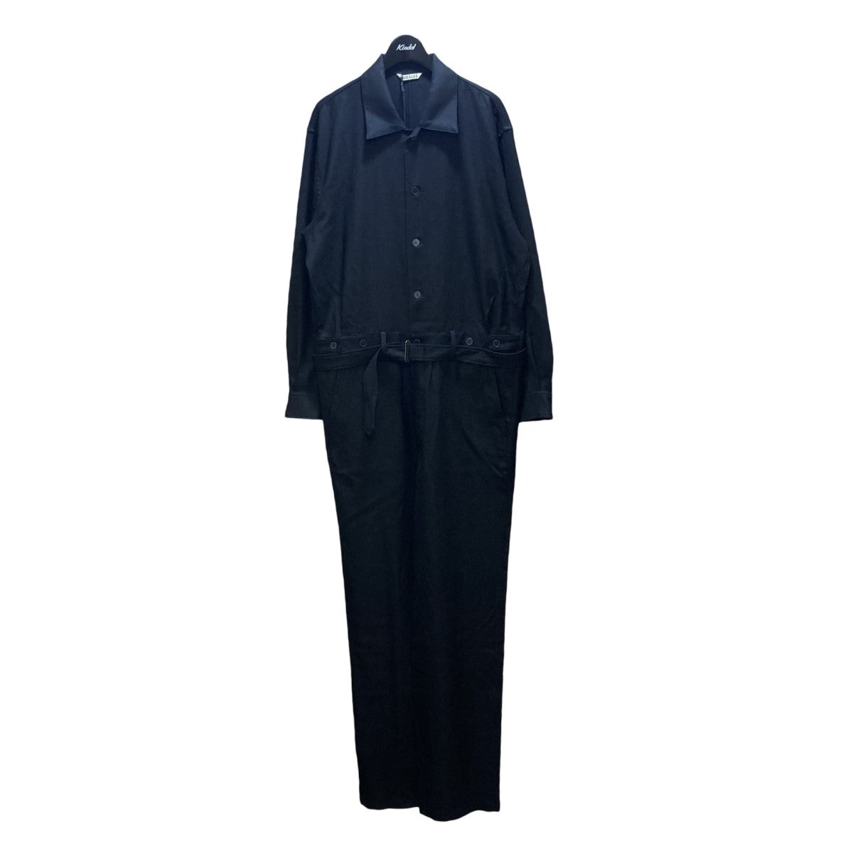 AURALEE(オーラリー) 24AWSUPER LIGHTWOOL JUMPSUIT TOPライトウールジャンプスーツA24AT03OS  A24AT03OS ブラック サイズ 3｜【公式】カインドオルオンライン ブランド古着・中古通販【kindal】