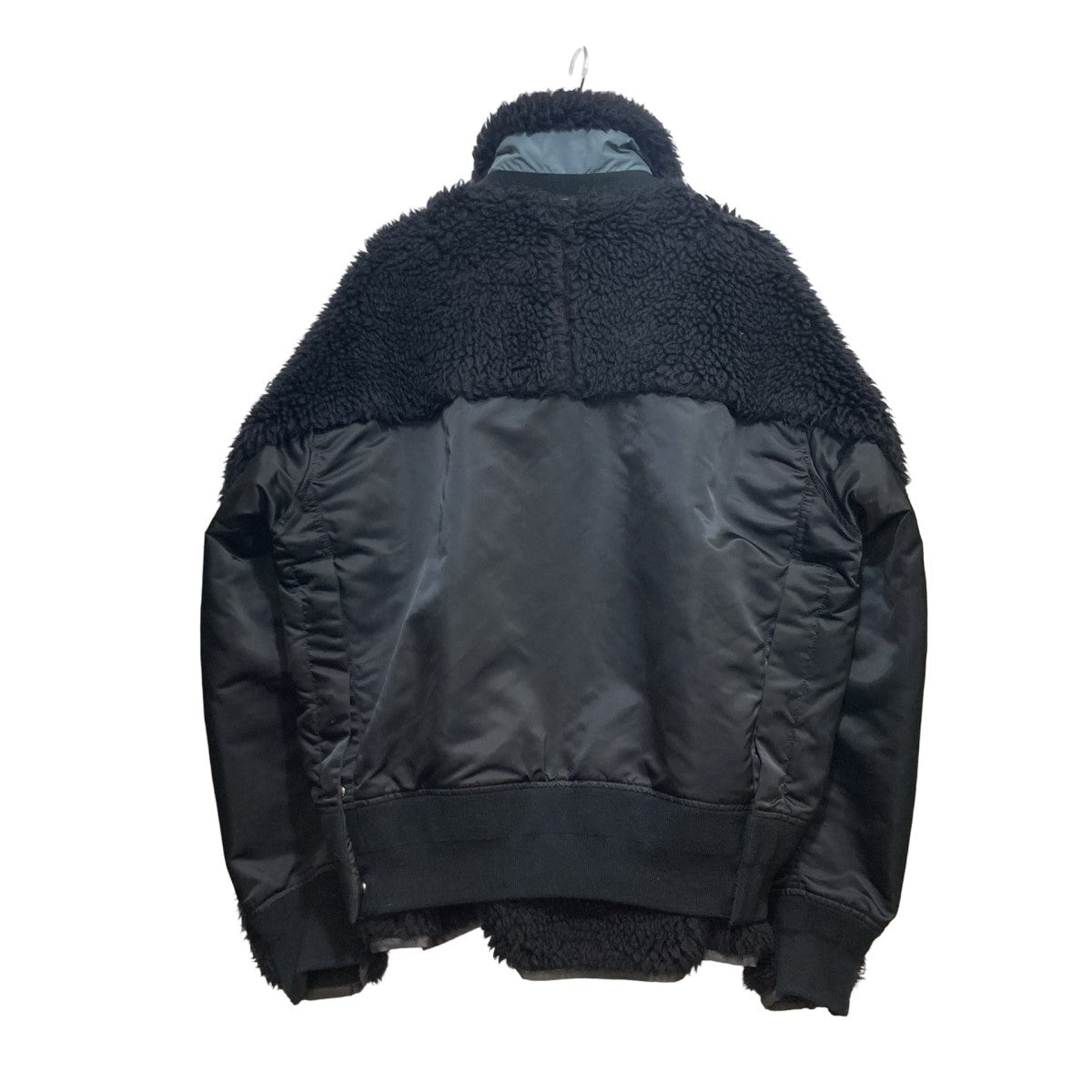 22AWFaux Shearling Nylon Twill Blousonボアジャケット22-02903M