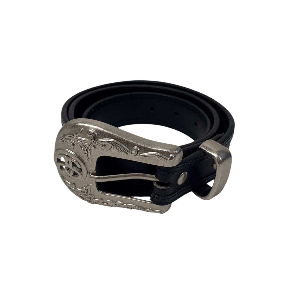 stussy(ステューシー) SS-Link Cowboy Beltレザーベルト ブラック｜【公式】カインドオルオンライン  ブランド古着・中古通販【kindal】