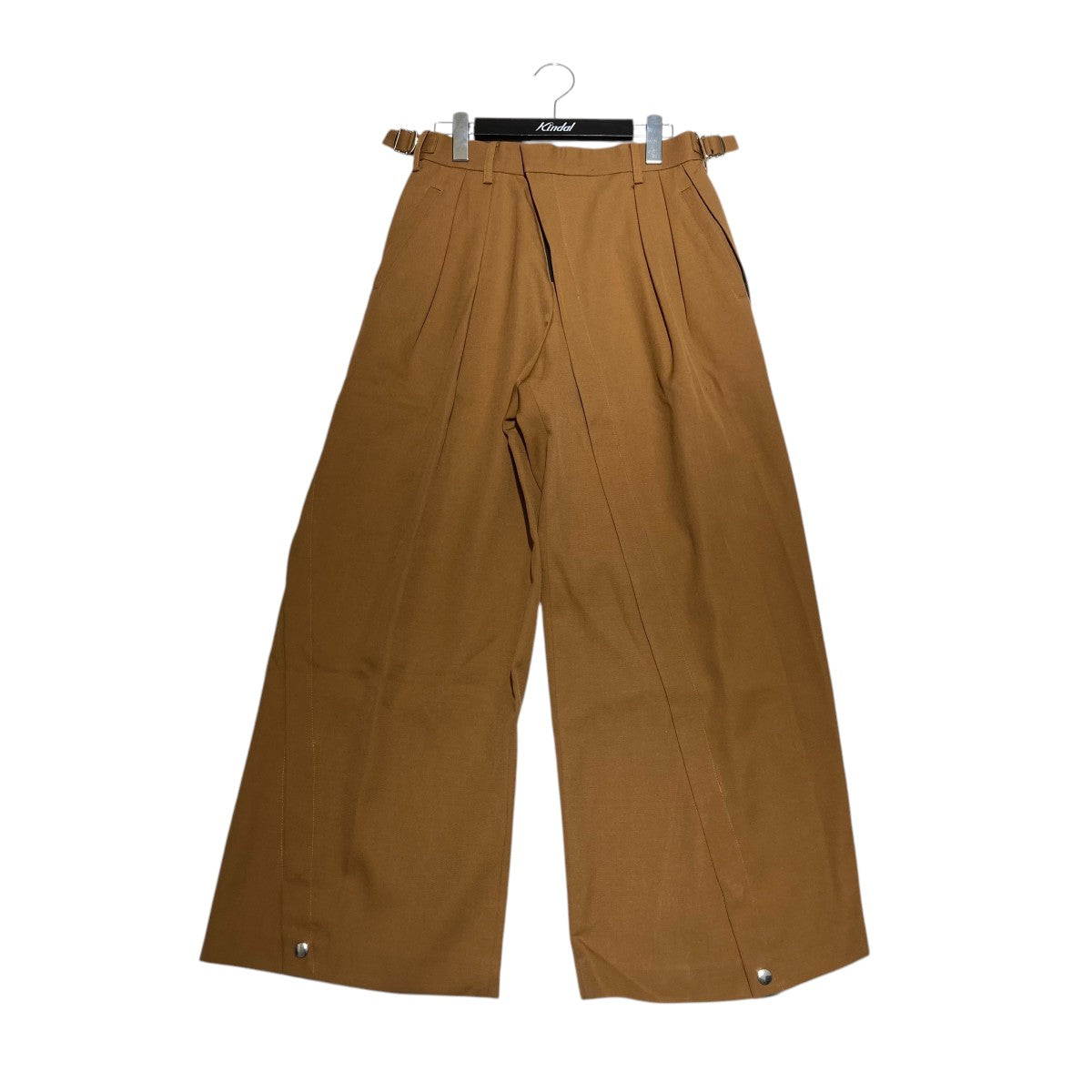 Tamme(タム) 22AWGABARDINE WIDE SLACKSワイドスラックスパンツ