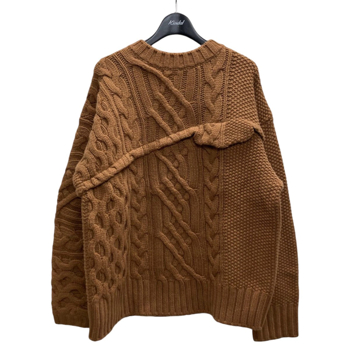 Tamme(タム) 22AW13° CARBLE KNIT POケーブルニット22A0062 22A0062