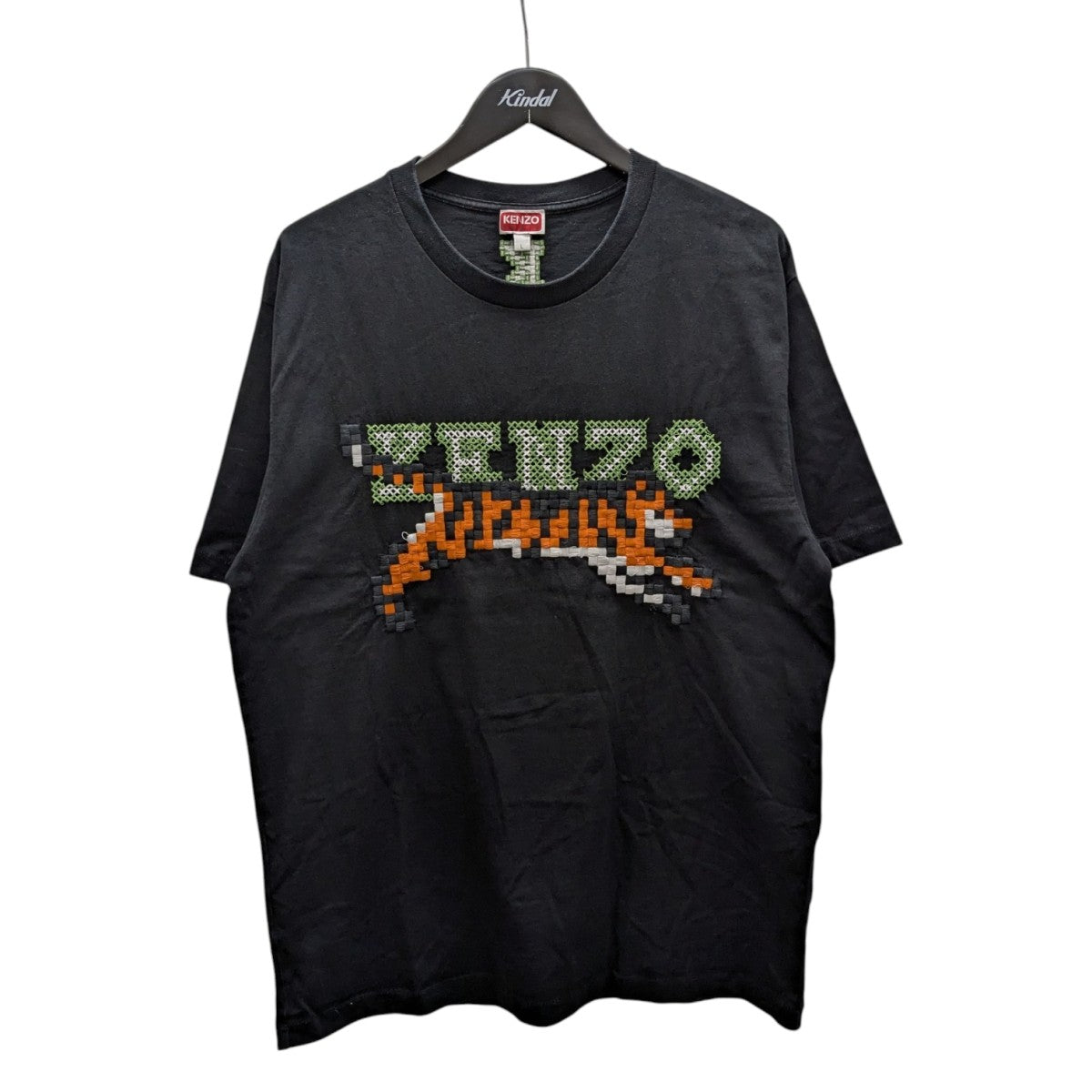 K*様 【早い者勝ち】KENZO 刺繍　タイガー　希少　黒黄　Mサイズ KENZO(ケンゾー) タイガー刺繍トレーナーF662SW7054XJ