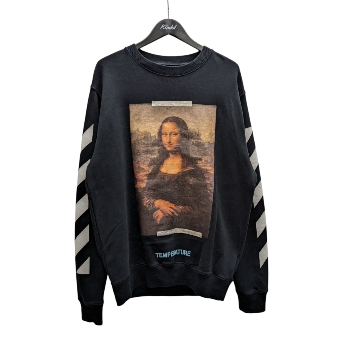 オフホワイト☆ロゴプリント スウェット ブラック offwhite-001_02a1.jpg