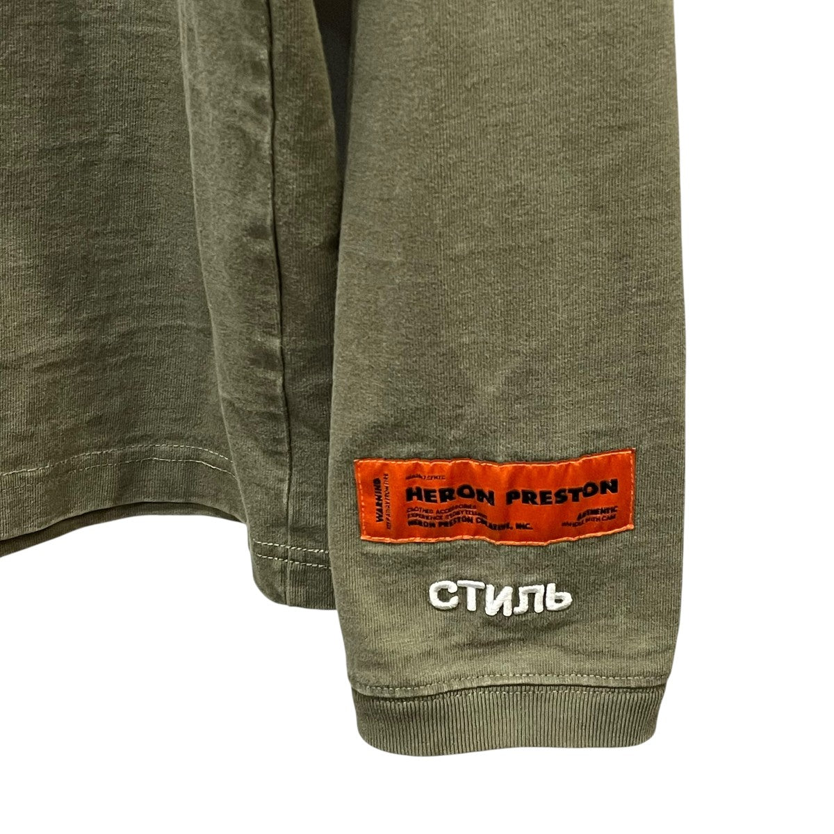 HERON PRESTON ロングスリーブTシャツHMAB017F20JER001 古着・中古-4枚目のアイテム画像