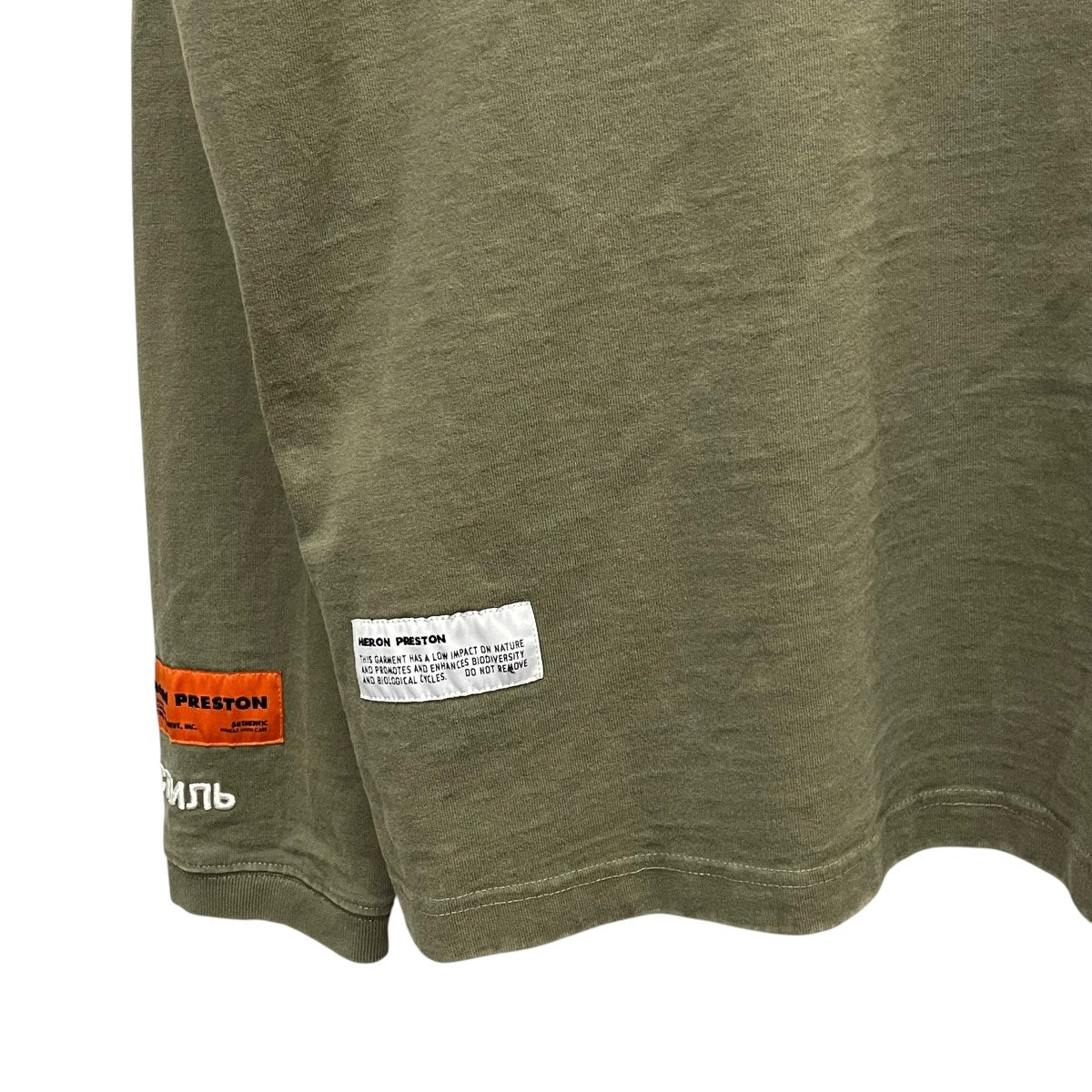 HERON PRESTON ロングスリーブTシャツHMAB017F20JER001 古着・中古-6枚目のアイテム画像