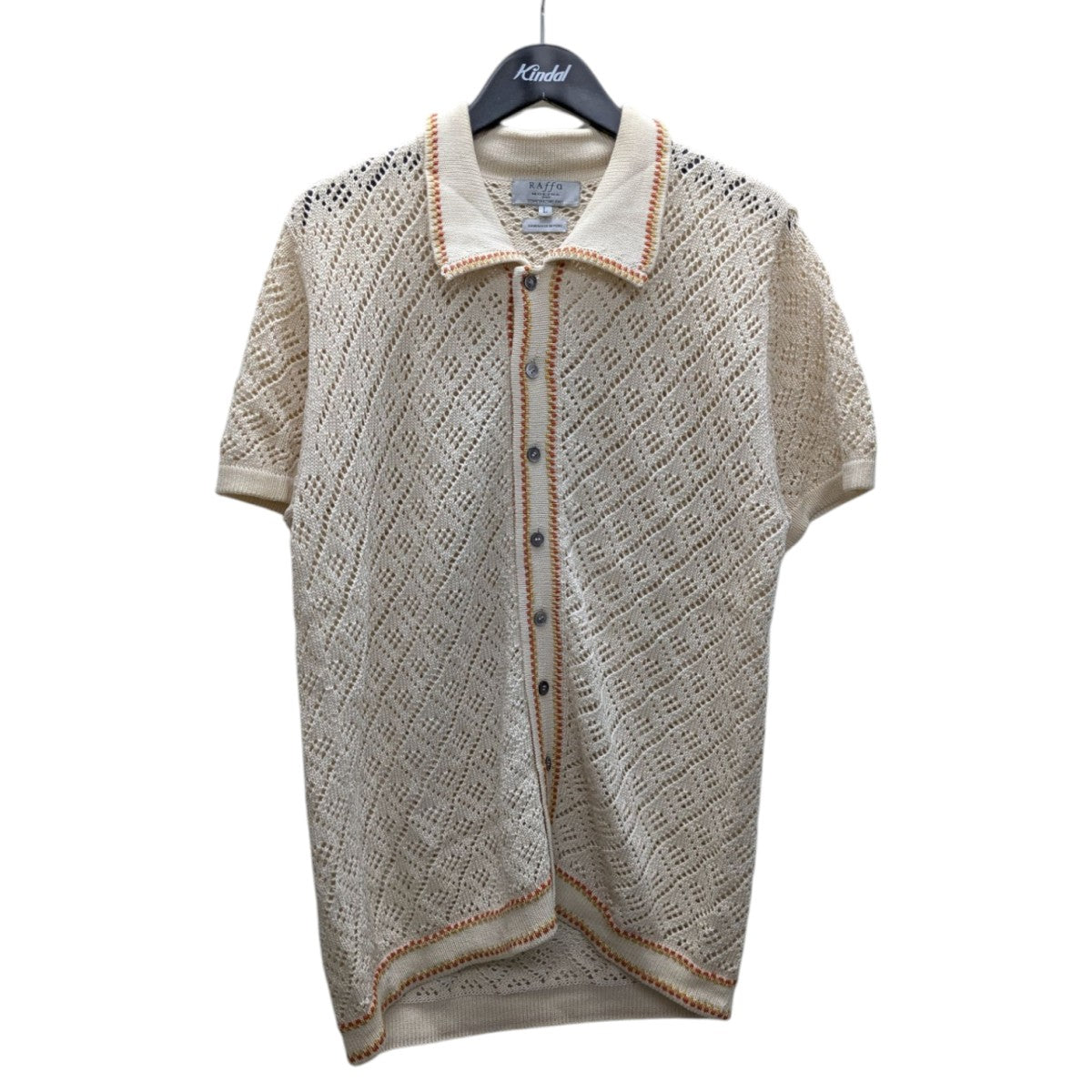 raffa molina tomorrowland 別注半袖ニットシャツ 古着・中古-1枚目のアイテム画像