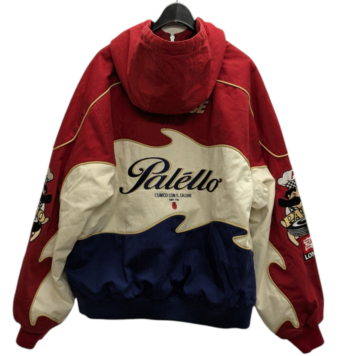 PALACE PASTA JACKETフーデットジップジャケット 古着・中古-3枚目のアイテム画像