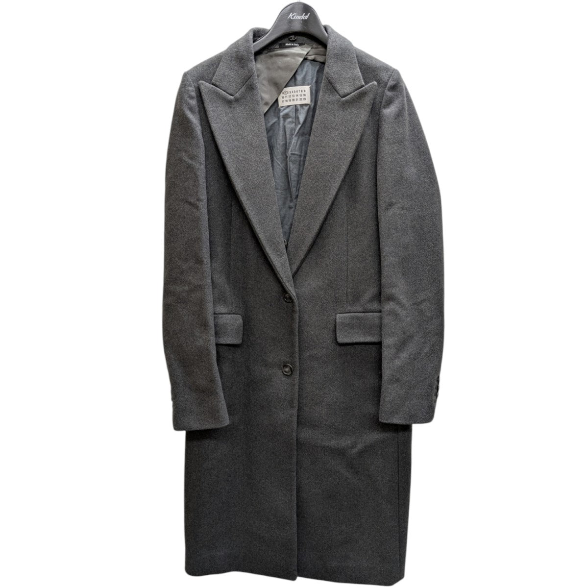 Martin Margiela1 ショール付きチェスターコート 古着・中古-1枚目のアイテム画像