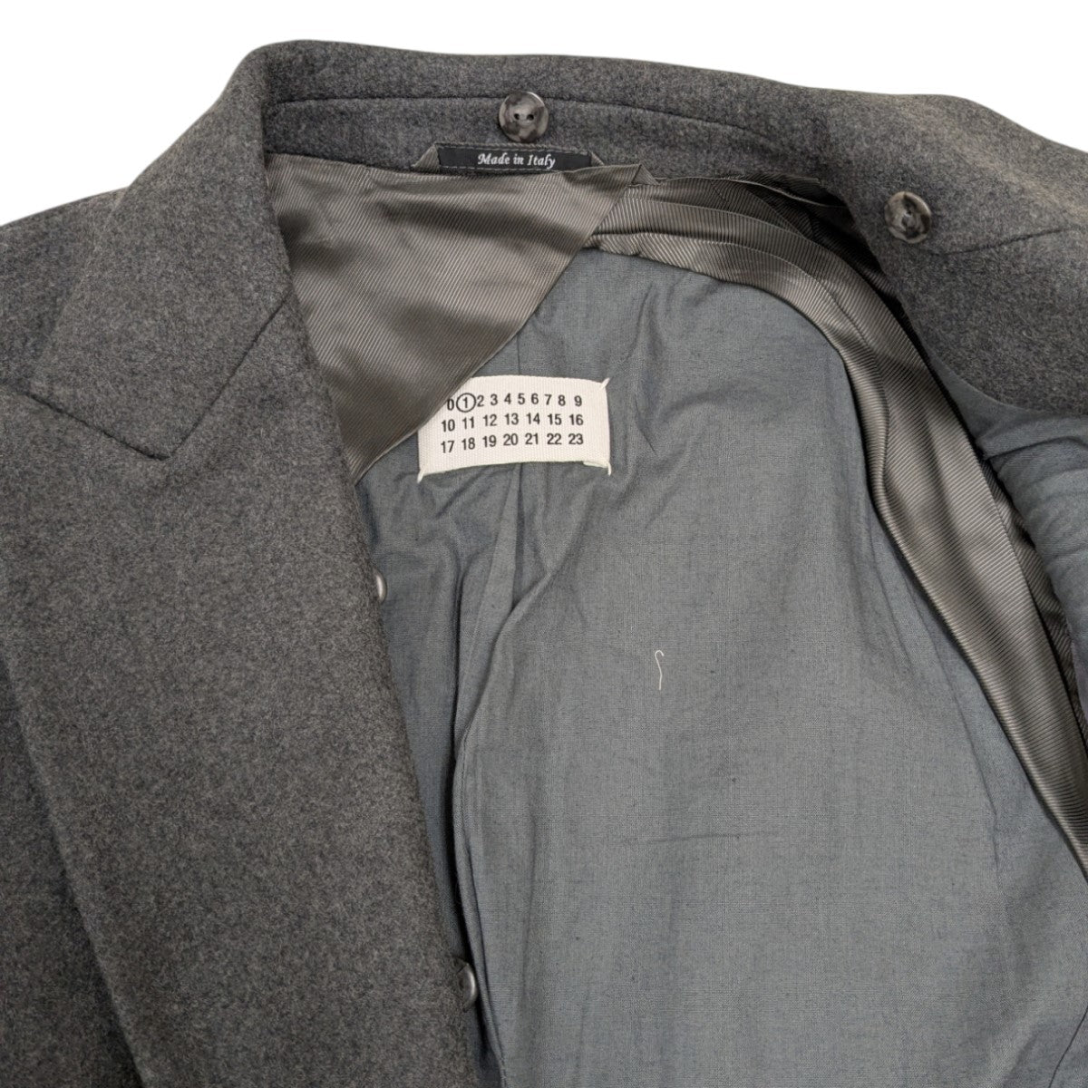 Martin Margiela1 ショール付きチェスターコート 古着・中古-5枚目のアイテム画像