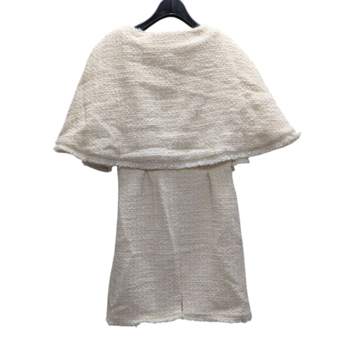 Tweed Cape Sleeveless Dress ツウィードケープドレス