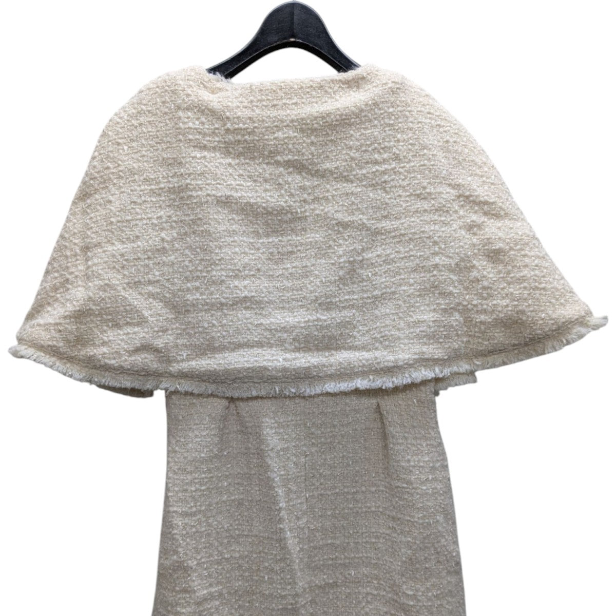 Tweed Cape Sleeveless Dress ツウィードケープドレス