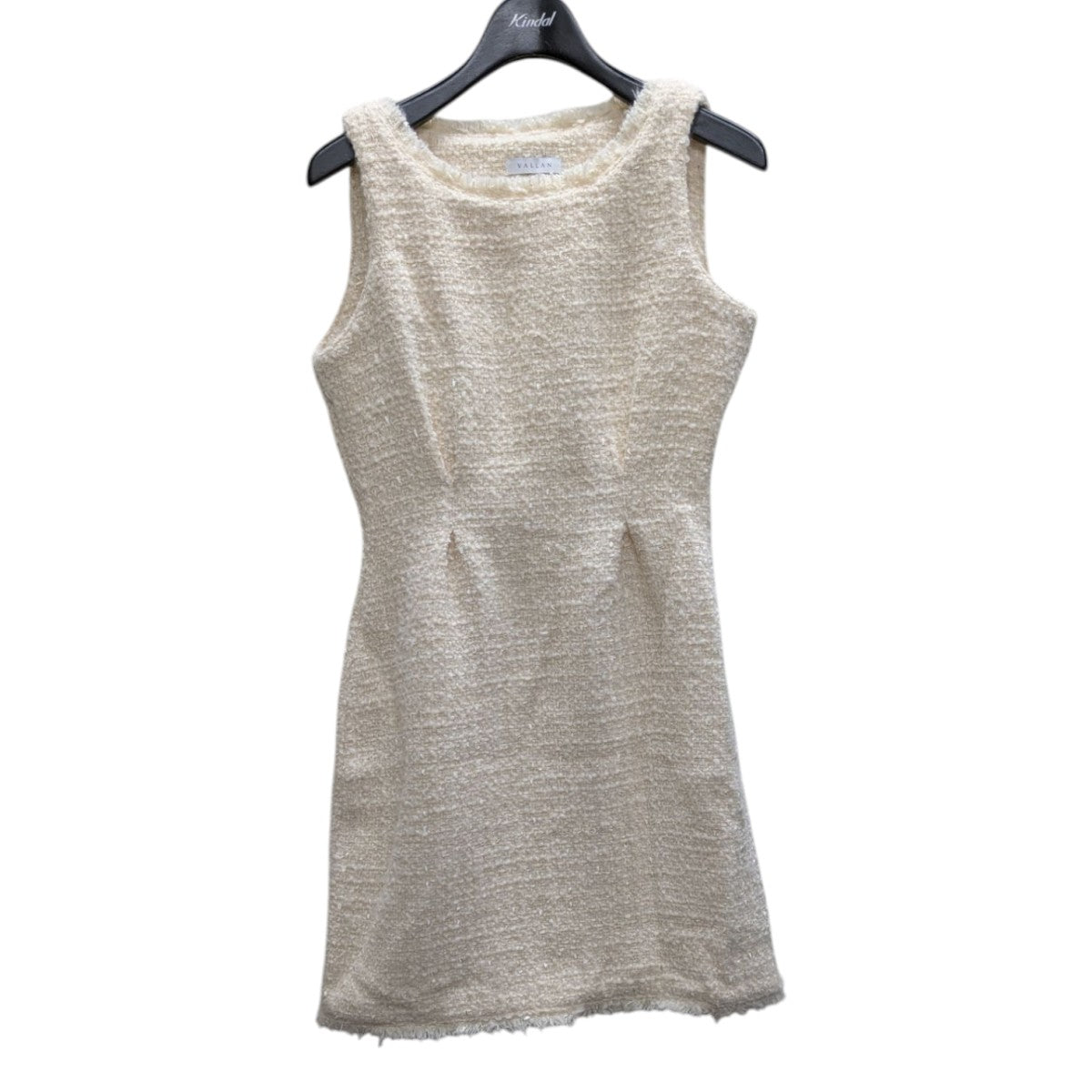 Tweed Cape Sleeveless Dress ツウィードケープドレス