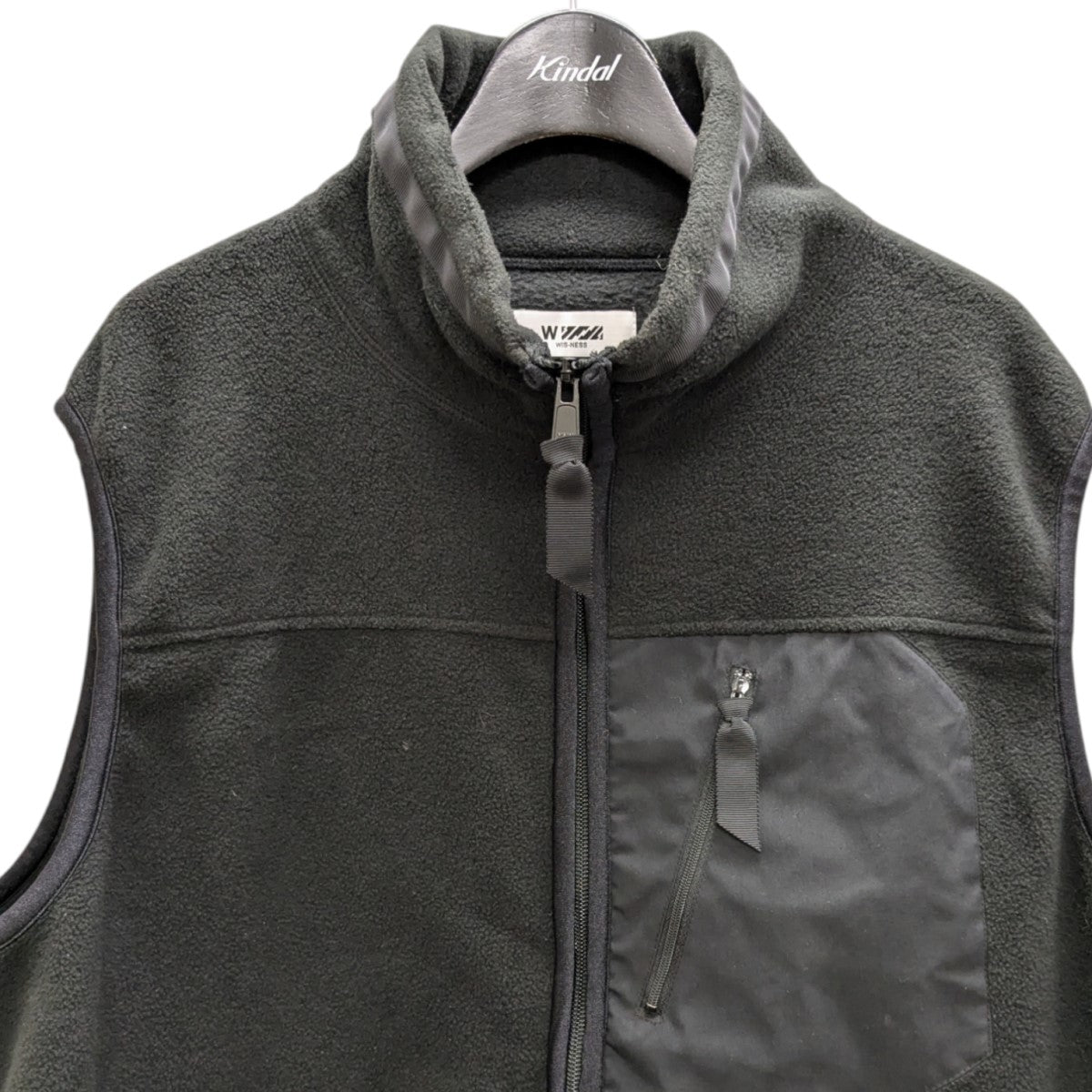 WIS-NESS VEST01フリースベスト 古着・中古-3枚目のアイテム画像
