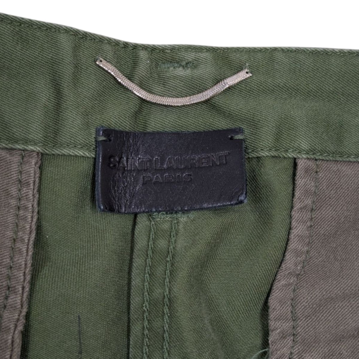 Saint Laurent Paris スタッズ装飾 カットオフカーゴハーフパンツショートパンツ417378 Y861L 古着・中古-6枚目のアイテム画像