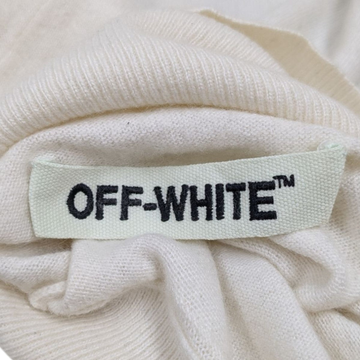 OFFWHITE NEBRASKA TURTLEタートルネックニット 古着・中古-8枚目のアイテム画像